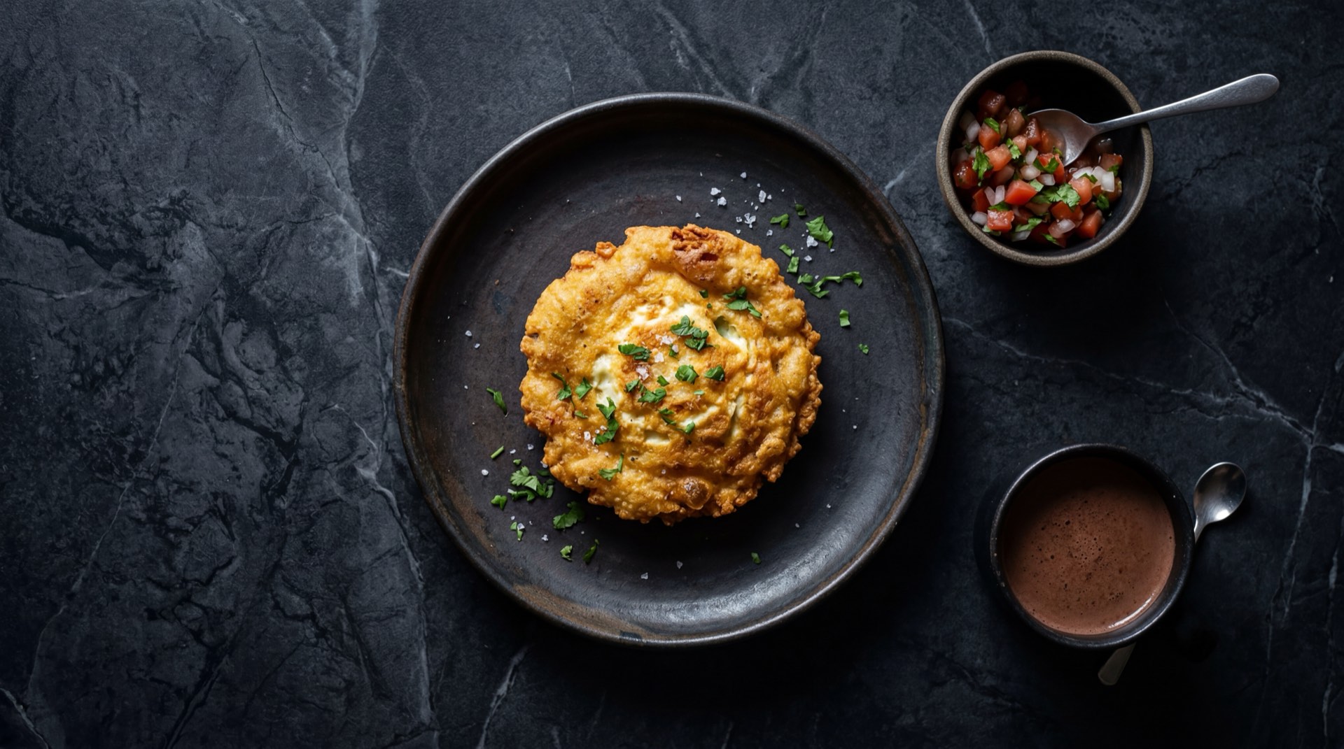 Arepa de huevo cartagenera colombiano abierto en hoja de platano mostrando masa de maiz con pollo desmechado cerdo papa criolla zanahoria y arvejas verdes frescas