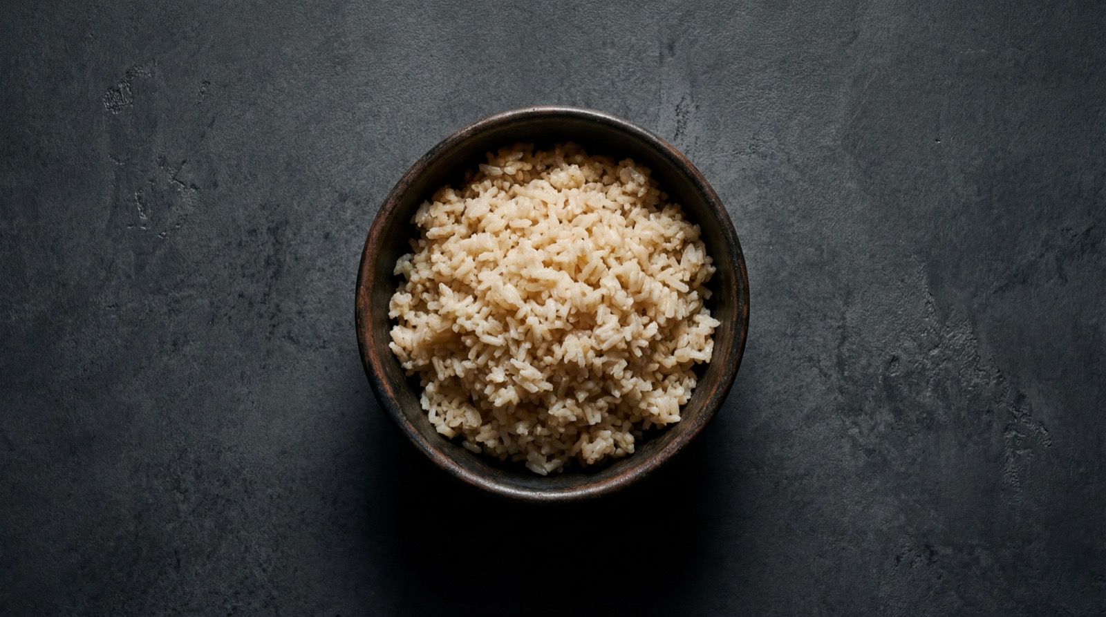 Version saludable del arroz con coco con leche de coco light, arroz integral y sin azucar anadida