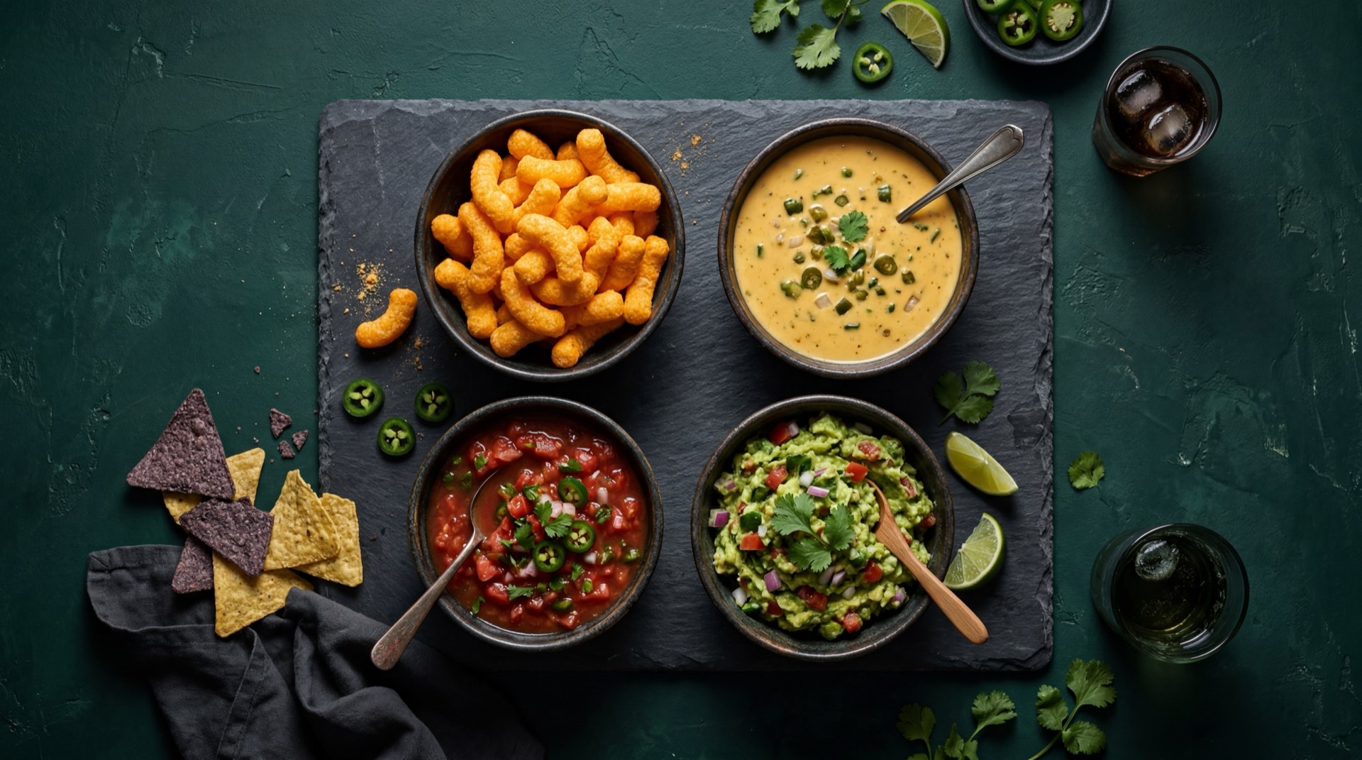 Ingredientes de los Cheese Tris: harina de maiz amarilla, aceite vegetal de palma, polvo de queso cheddar naranja, sal de mesa y condimentos