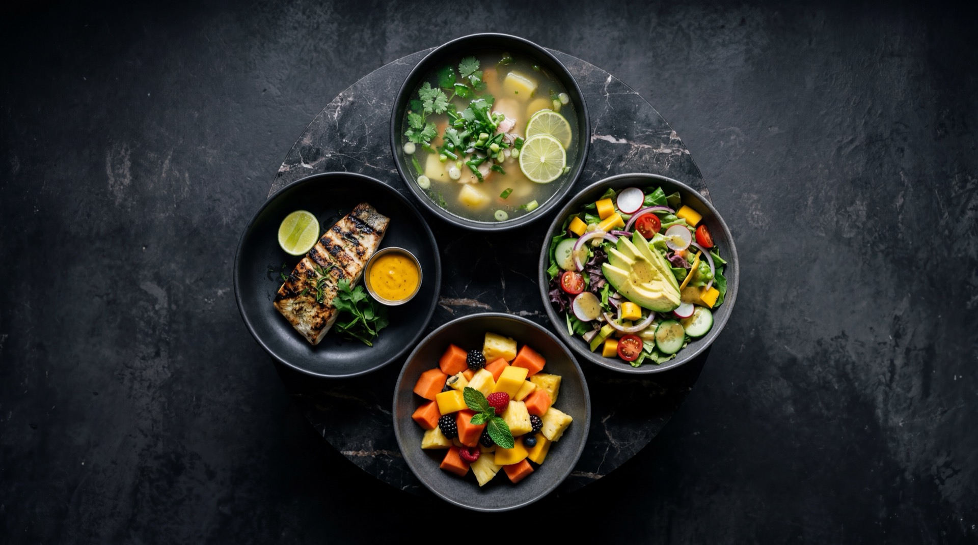 Comida baja en calorias colombiana y latina
