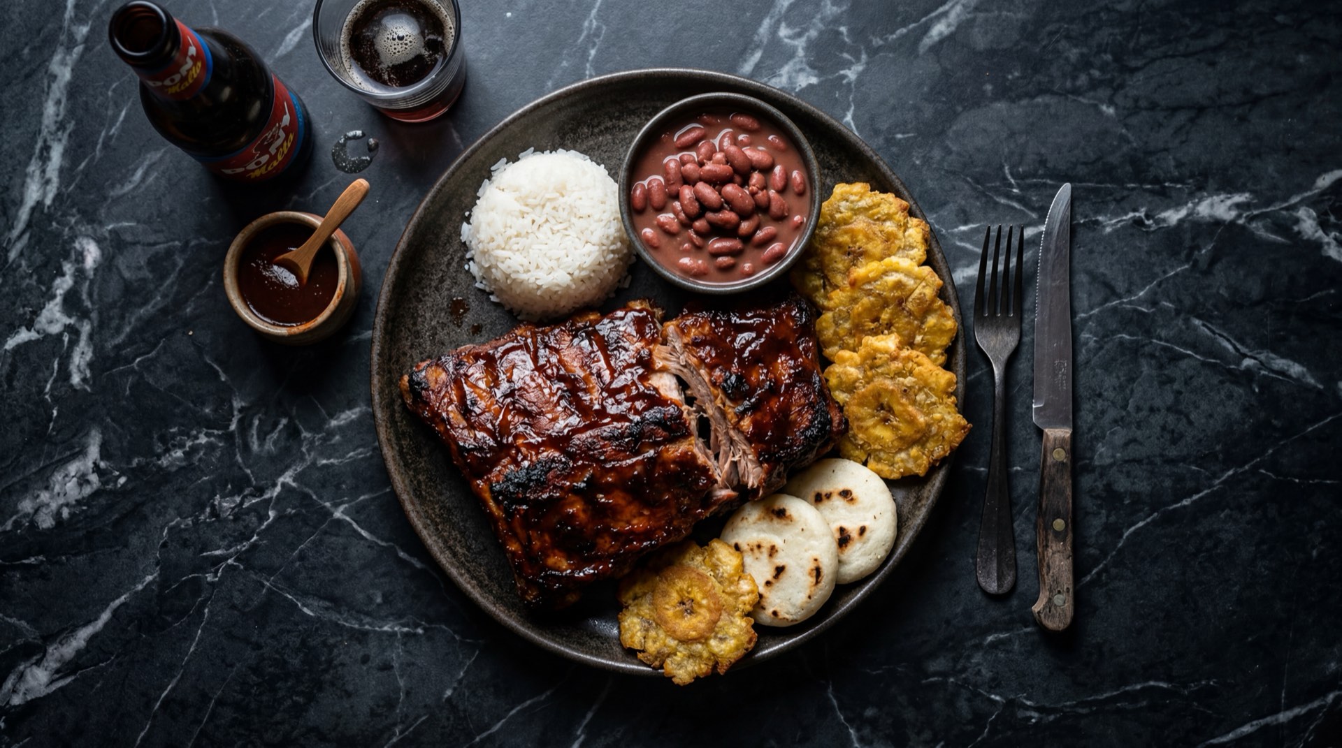 Calorias Costillas BBQ El Corral