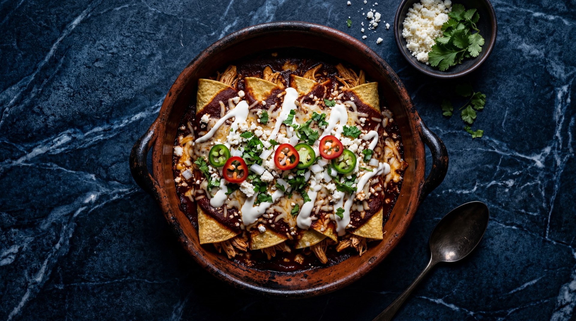 Calorias enchiladas mexicanas