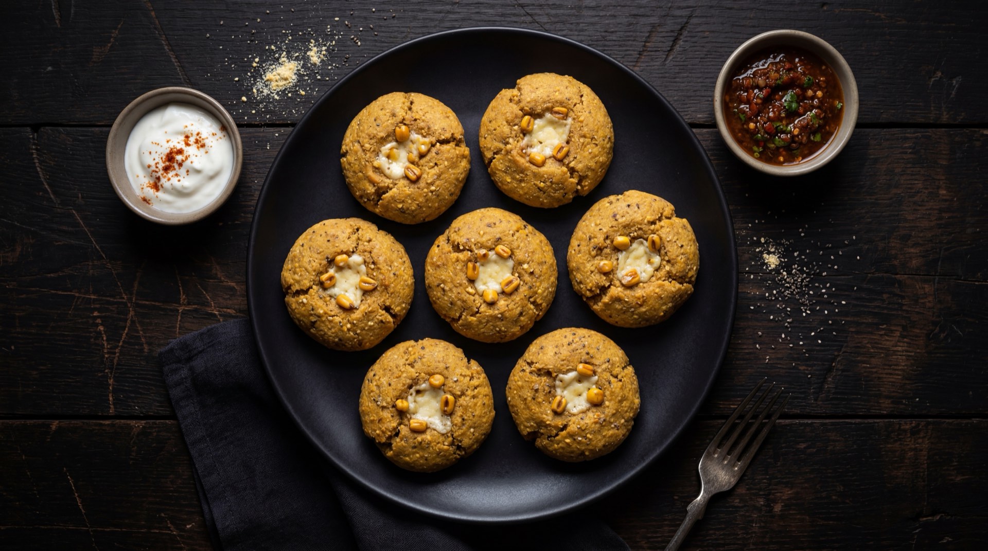 Garullas boyacenses version mas ligera con menos mantequilla sin sal y queso costeno bajo en grasa