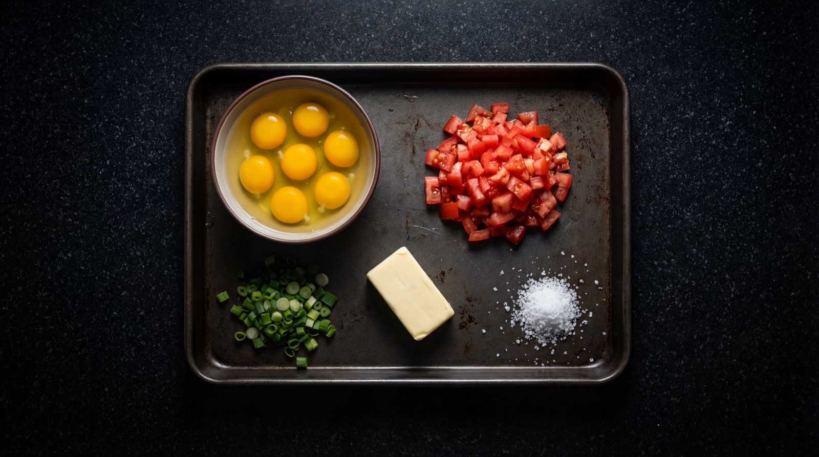 Diferentes preparaciones de huevo colombiano: frito, pericos, revueltos y cocido