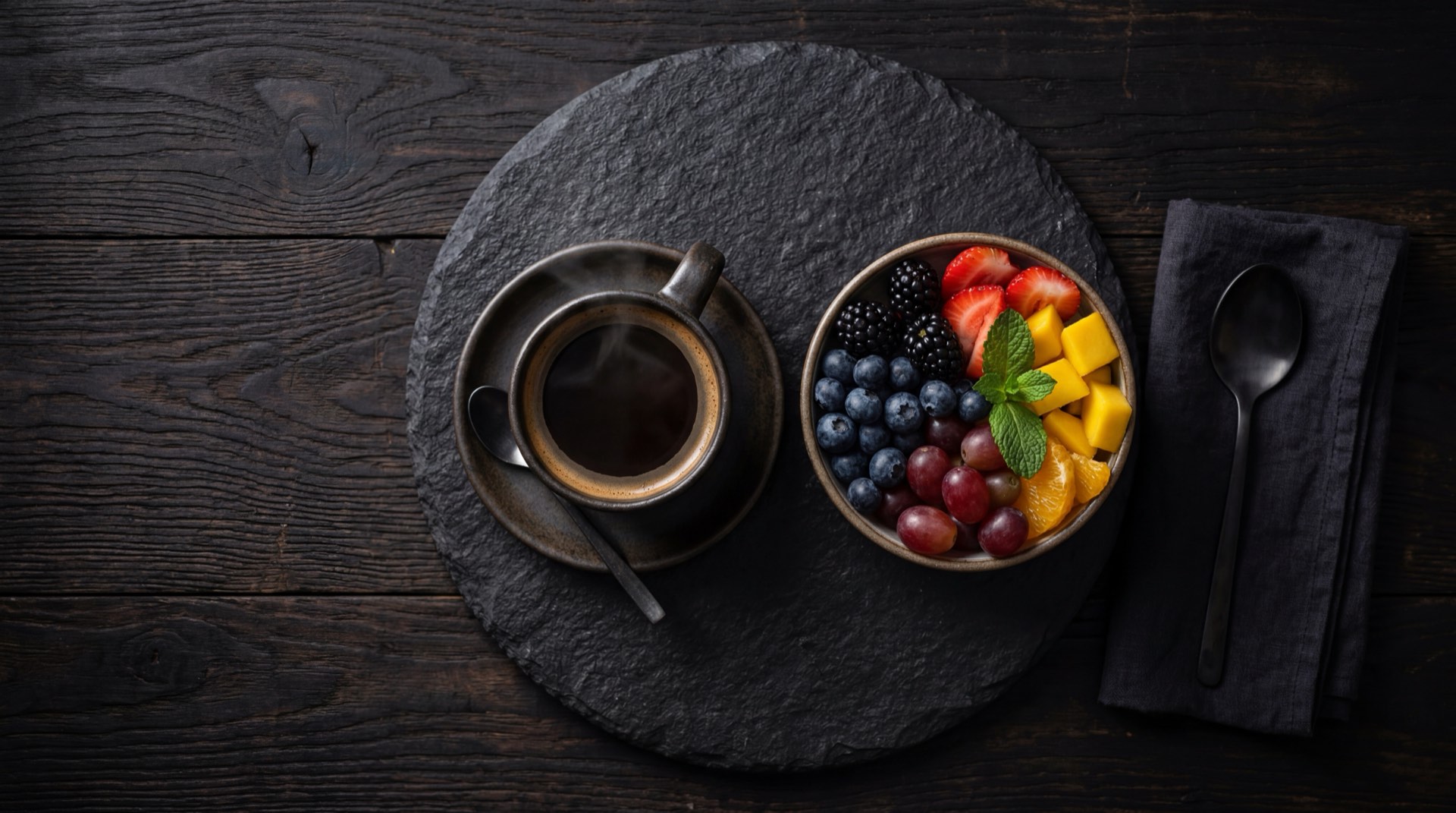 Version saludable de merienda estilo Juan Valdez con cappuccino de leche descremada y galleta de avena integral