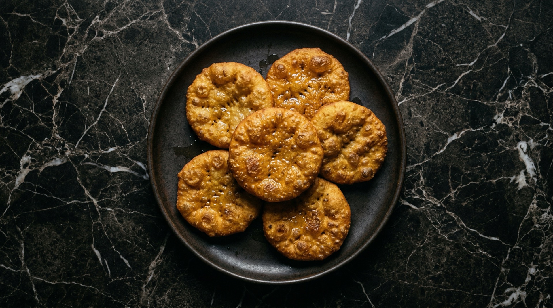 Sopaipillas chilenas fritas doradas