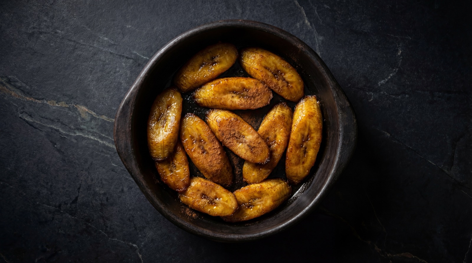 Platano maduro al horno como alternativa saludable al frito