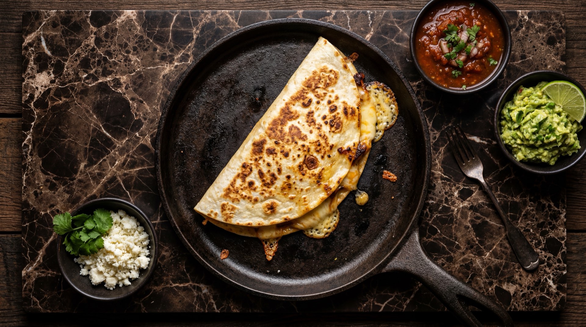 Calorias quesadilla mexicana