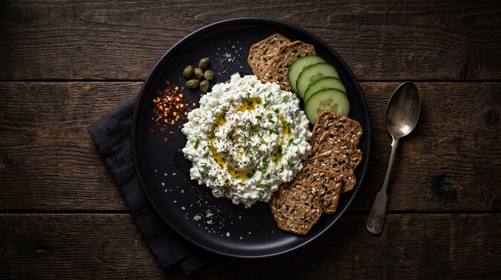 Queso pera colombiano version saludable en tajadas delgadas sobre ensalada caprese con tomate rojo maduro y albahaca fresca