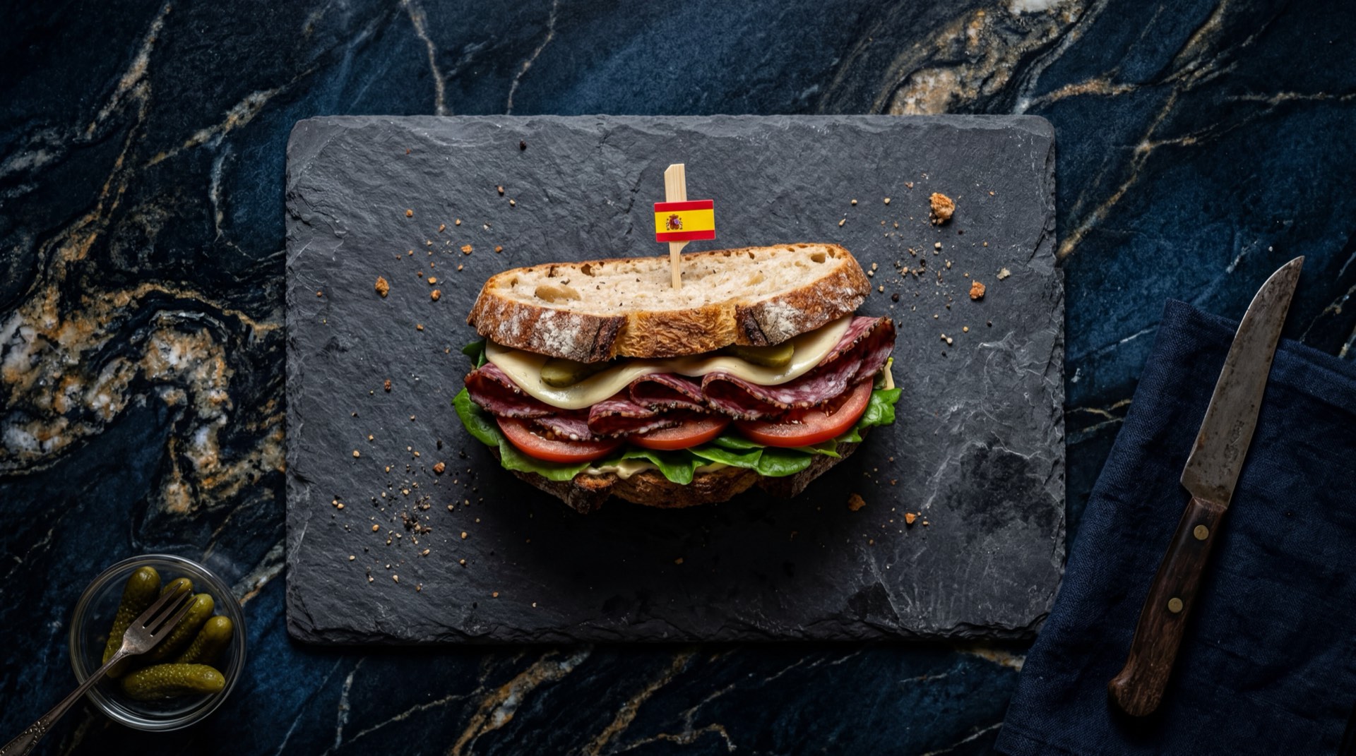 Ingredientes del salchichon Zenu: carne de cerdo cruda, carne de res cruda, sal gruesa, pimienta negra en grano, ajo fresco pelado y nuez moscada entera